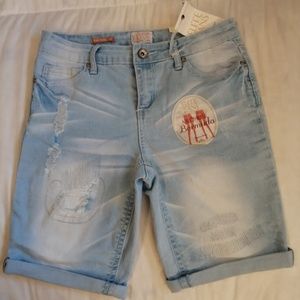 Elite Jeans Mid-Rise Bermuda